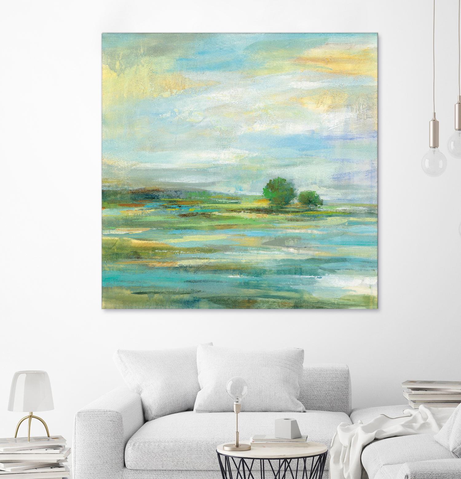 California Surf by Silvia Vassileva on GIANT ART - blue abstract