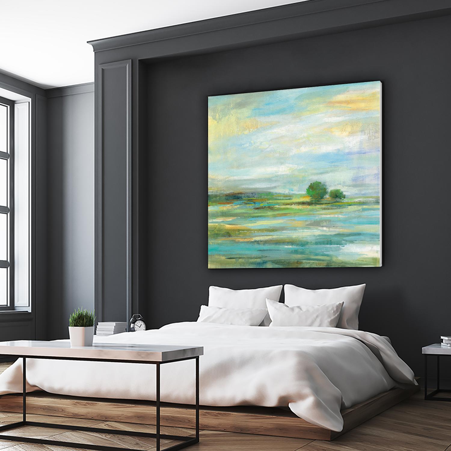 California Surf by Silvia Vassileva on GIANT ART - blue abstract