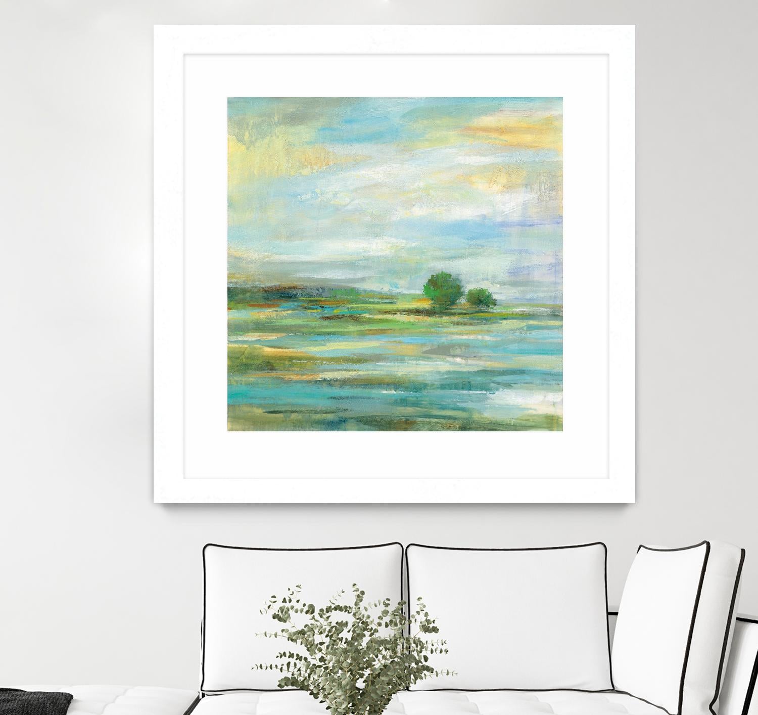 California Surf by Silvia Vassileva on GIANT ART - blue abstract