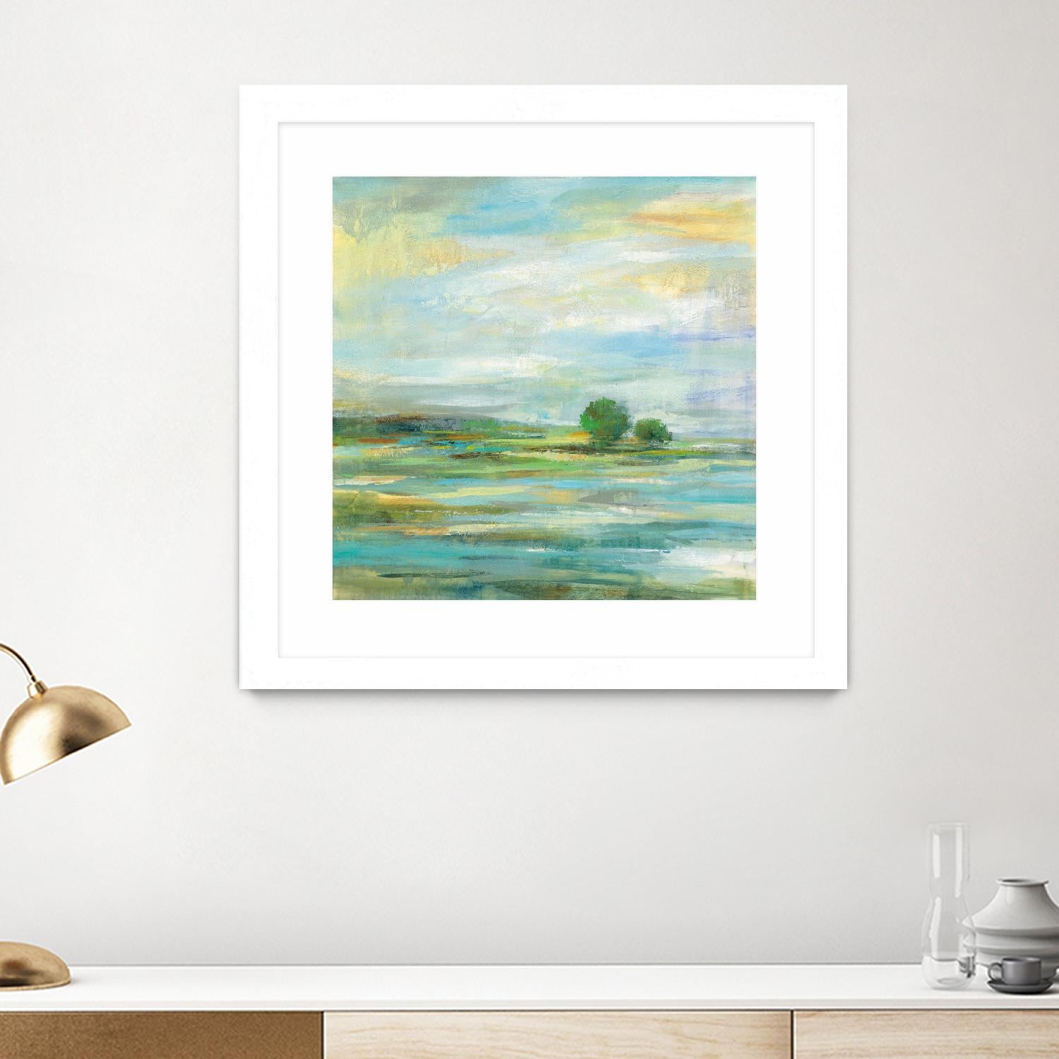 California Surf by Silvia Vassileva on GIANT ART - blue abstract