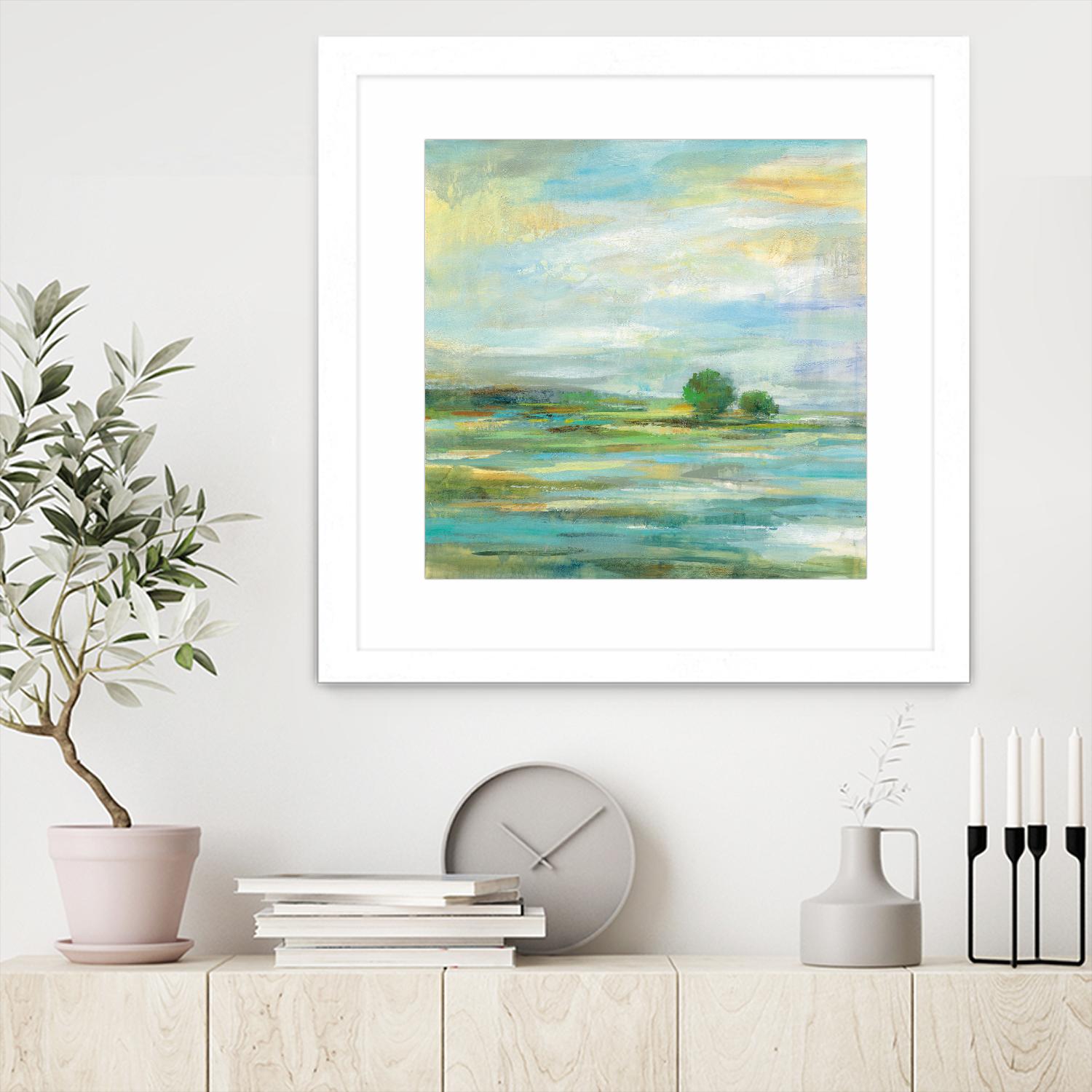 California Surf by Silvia Vassileva on GIANT ART - blue abstract