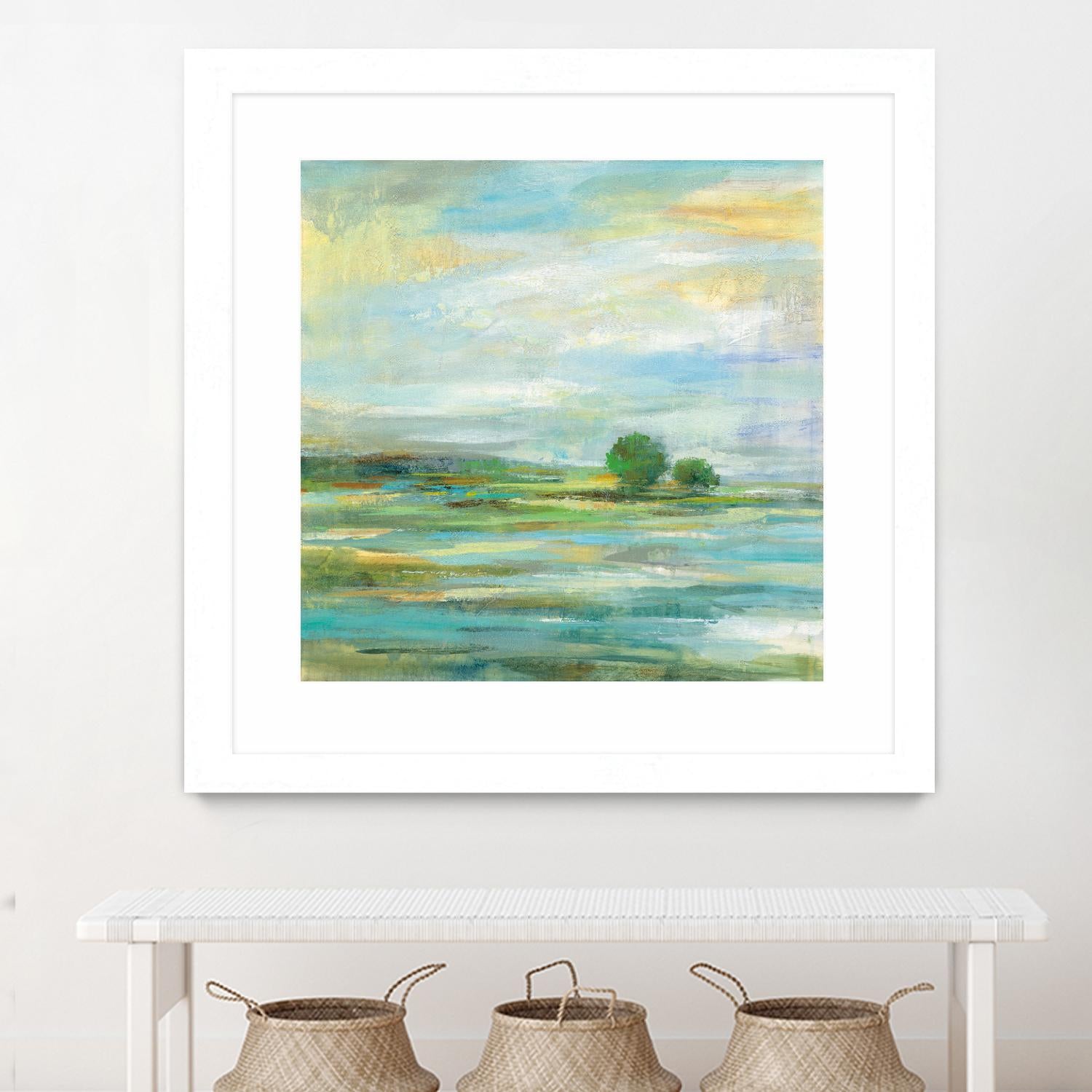 California Surf by Silvia Vassileva on GIANT ART - blue abstract