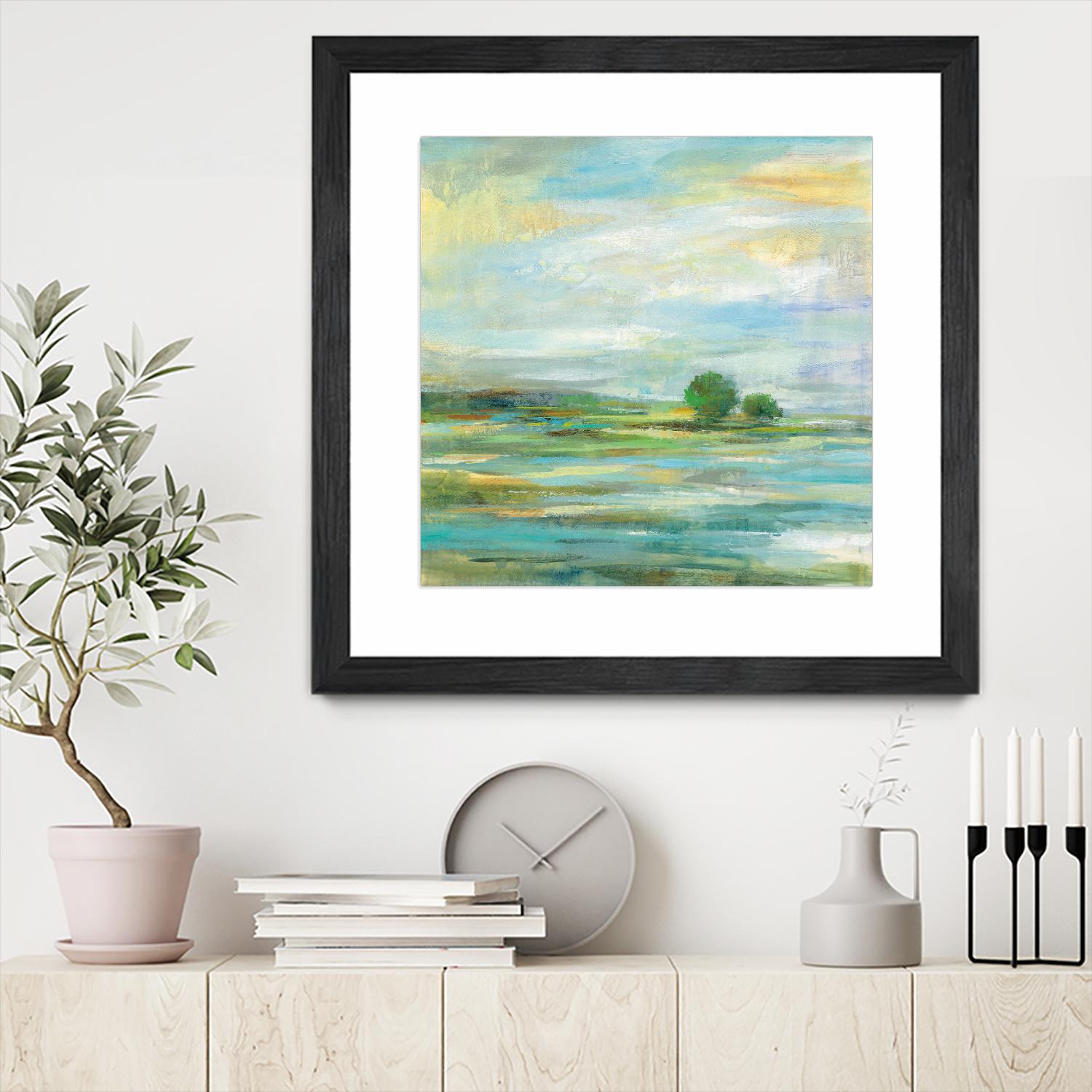 California Surf by Silvia Vassileva on GIANT ART - blue abstract