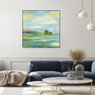 California Surf by Silvia Vassileva on GIANT ART - blue abstract