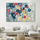 Winter Flowers I by Silvia Vassileva on GIANT ART - pink floral
