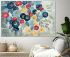 Winter Flowers I by Silvia Vassileva on GIANT ART - pink floral