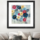 Winter Flowers II by Silvia Vassileva on GIANT ART - grey floral