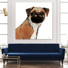 Orpheus Watercolor by Avery Tillmon on GIANT ART - brown animals