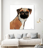 Orpheus Watercolor by Avery Tillmon on GIANT ART - brown animals