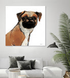 Orpheus Watercolor by Avery Tillmon on GIANT ART - brown animals