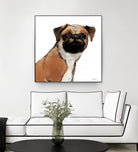 Orpheus Watercolor by Avery Tillmon on GIANT ART - brown animals