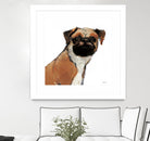 Orpheus Watercolor by Avery Tillmon on GIANT ART - brown animals