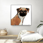 Orpheus Watercolor by Avery Tillmon on GIANT ART - brown animals