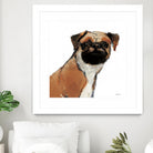 Orpheus Watercolor by Avery Tillmon on GIANT ART - brown animals