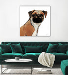 Orpheus Watercolor by Avery Tillmon on GIANT ART - brown animals