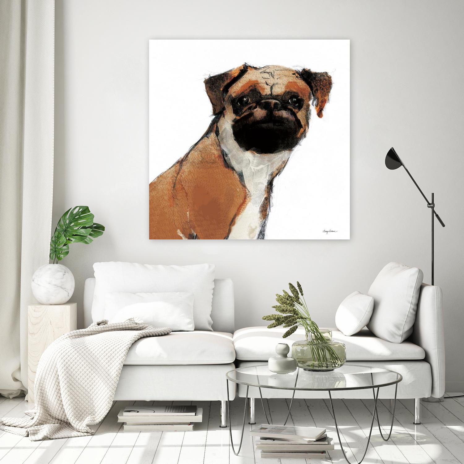 Orpheus Watercolor by Avery Tillmon on GIANT ART - brown animals