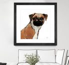 Orpheus Watercolor by Avery Tillmon on GIANT ART - brown animals