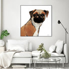 Orpheus Watercolor by Avery Tillmon on GIANT ART - brown animals