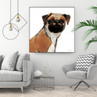 Orpheus Watercolor by Avery Tillmon on GIANT ART - brown animals