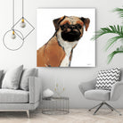 Orpheus Watercolor by Avery Tillmon on GIANT ART - brown animals