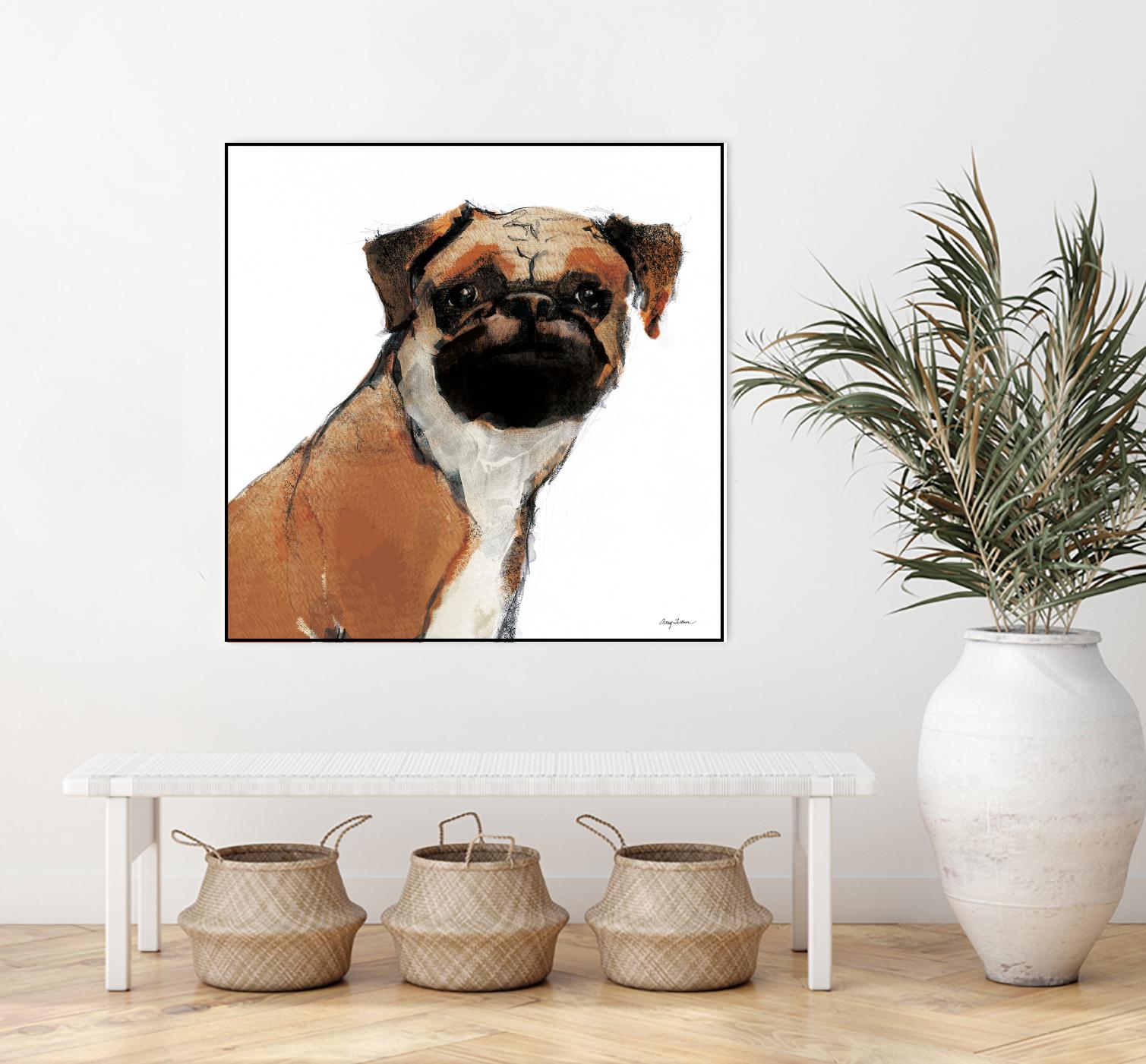 Orpheus Watercolor by Avery Tillmon on GIANT ART - brown animals