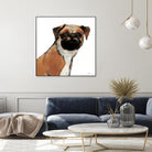 Orpheus Watercolor by Avery Tillmon on GIANT ART - brown animals