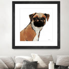 Orpheus Watercolor by Avery Tillmon on GIANT ART - brown animals