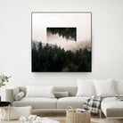 Reflected Landscape I by Laura Marshall on GIANT ART - white photo art