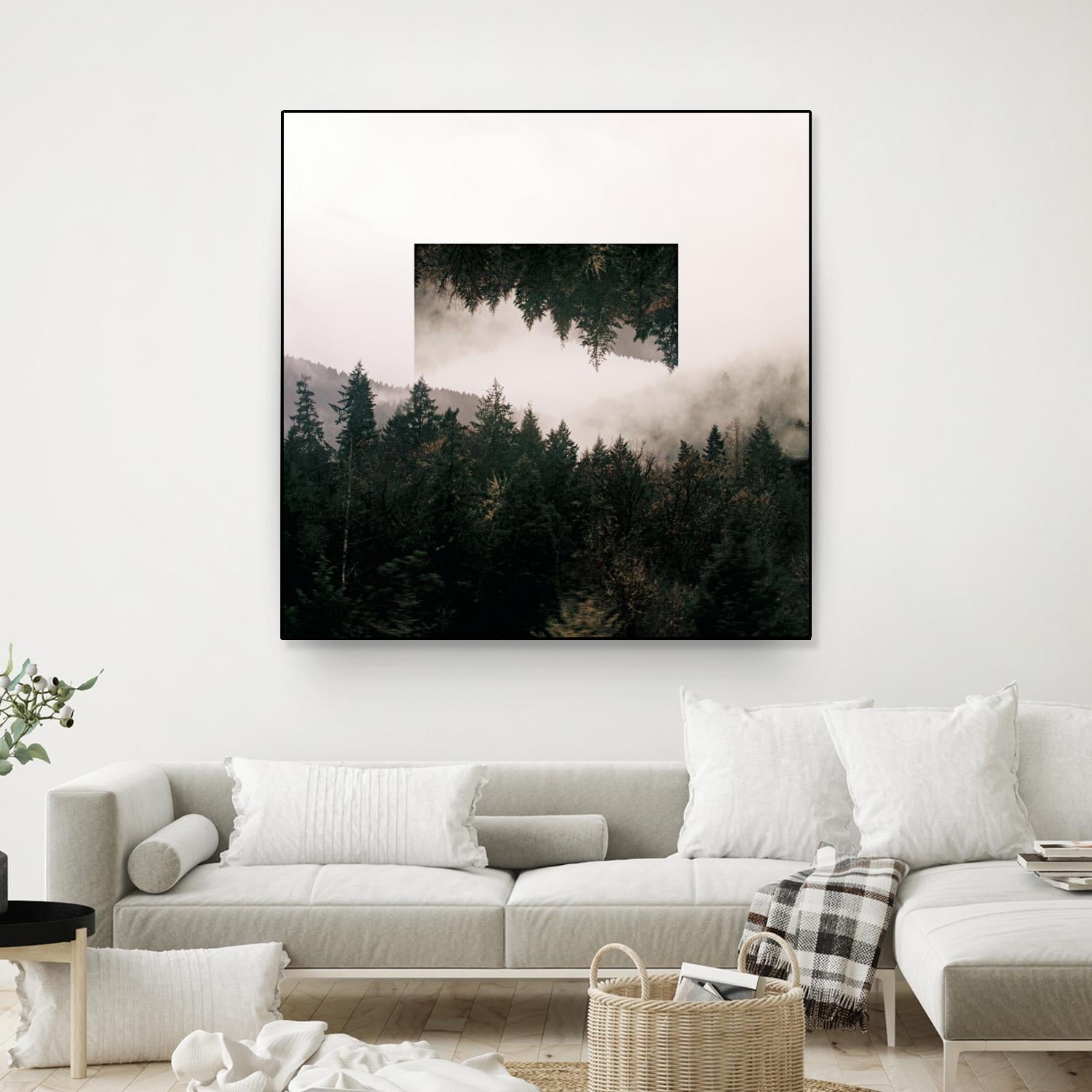 Reflected Landscape I by Laura Marshall on GIANT ART - white photo art