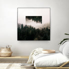 Reflected Landscape I by Laura Marshall on GIANT ART - white photo art