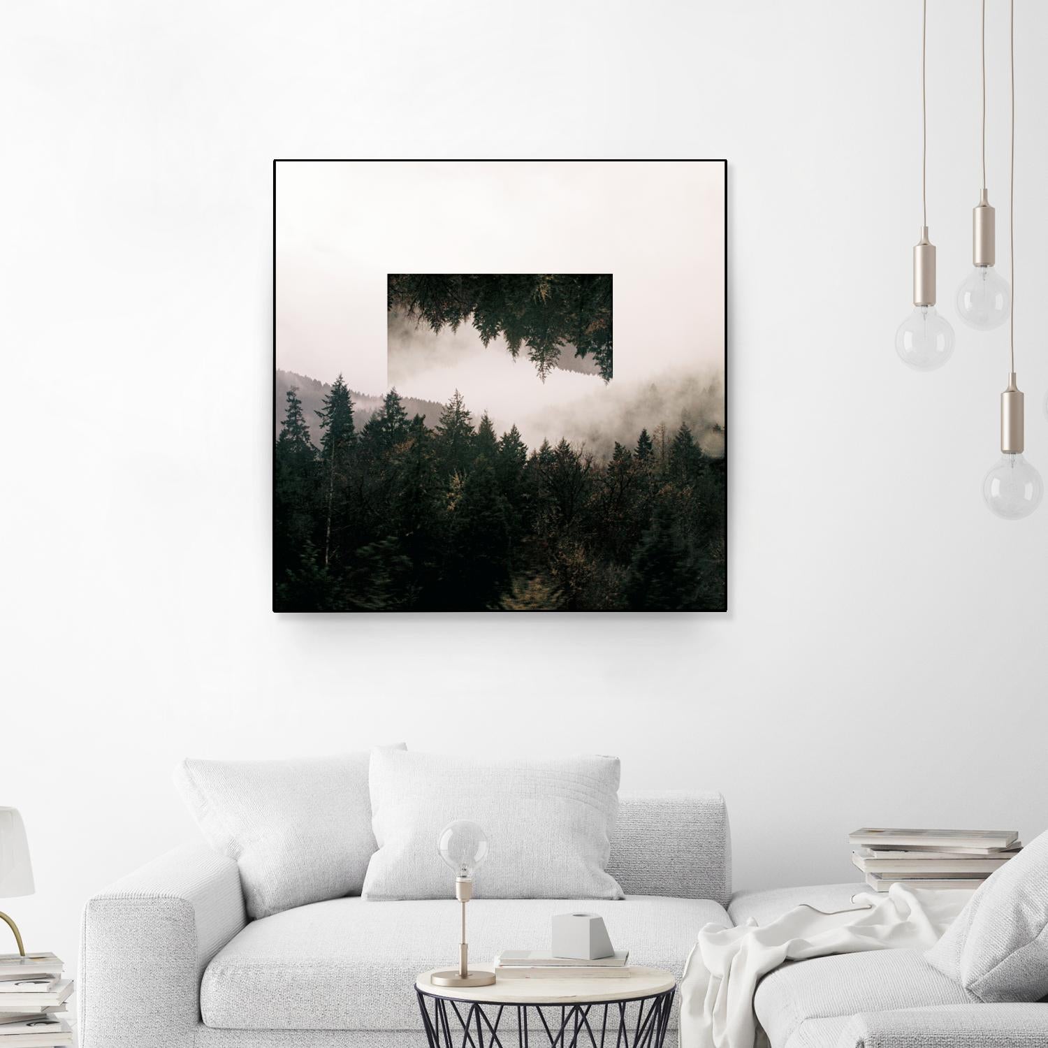 Reflected Landscape I by Laura Marshall on GIANT ART - white photo art