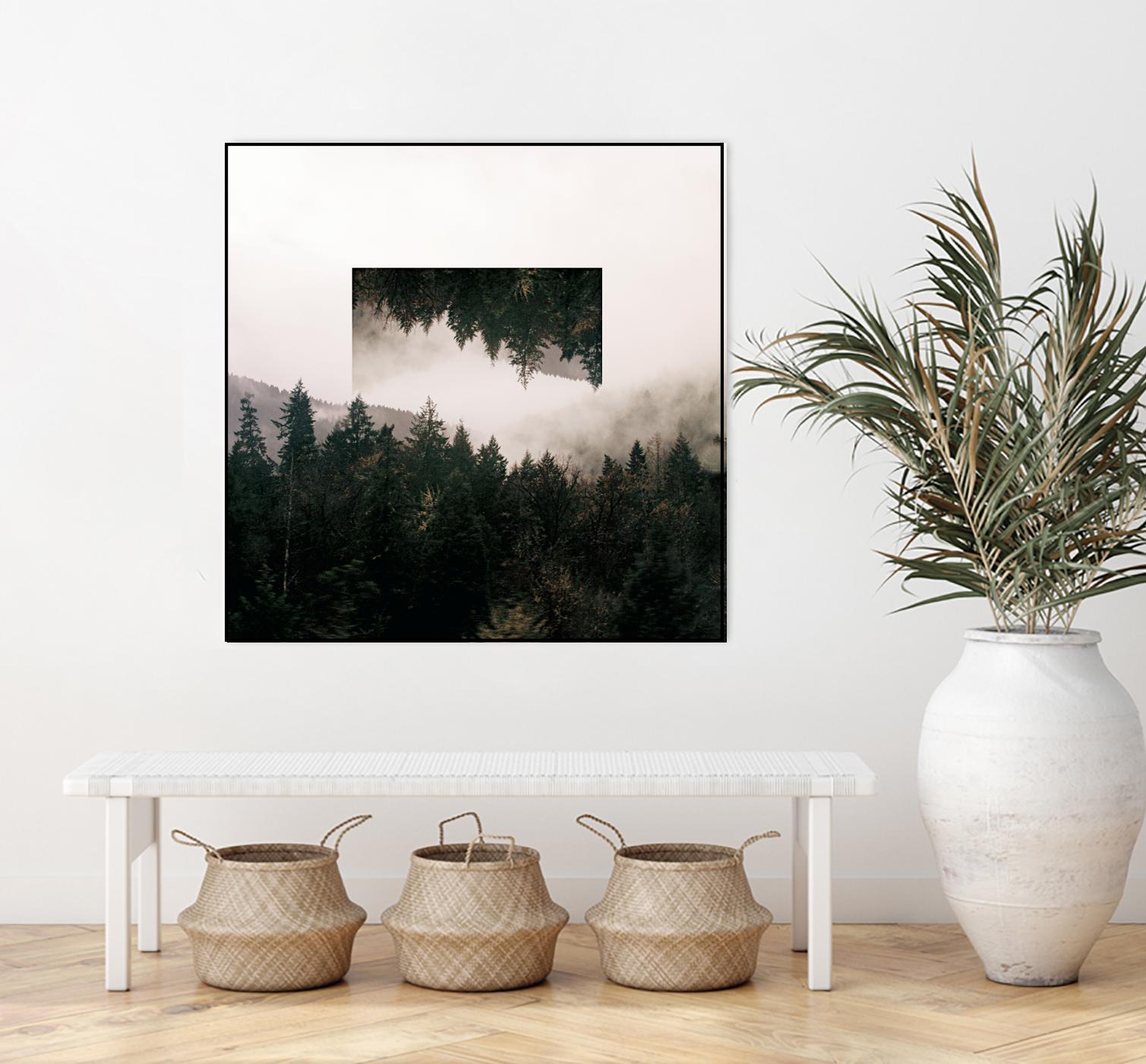Reflected Landscape I by Laura Marshall on GIANT ART - white photo art