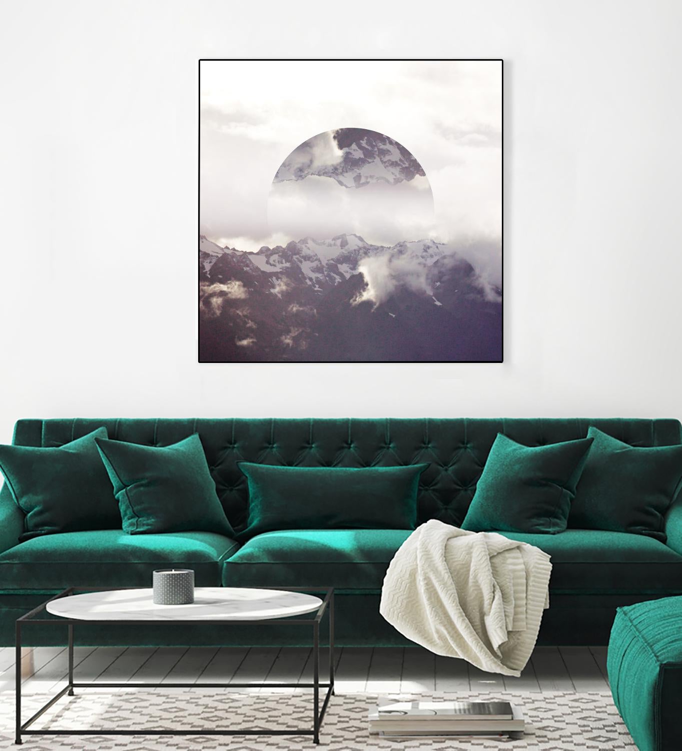 Reflected Landscape IV by Laura Marshall on GIANT ART - white photo art