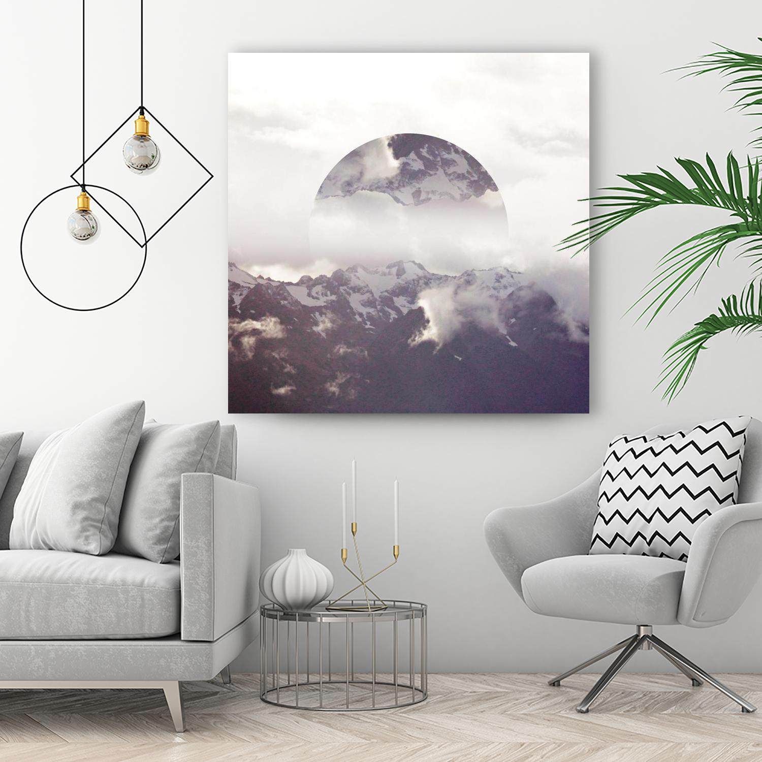 Reflected Landscape IV by Laura Marshall on GIANT ART - white photo art