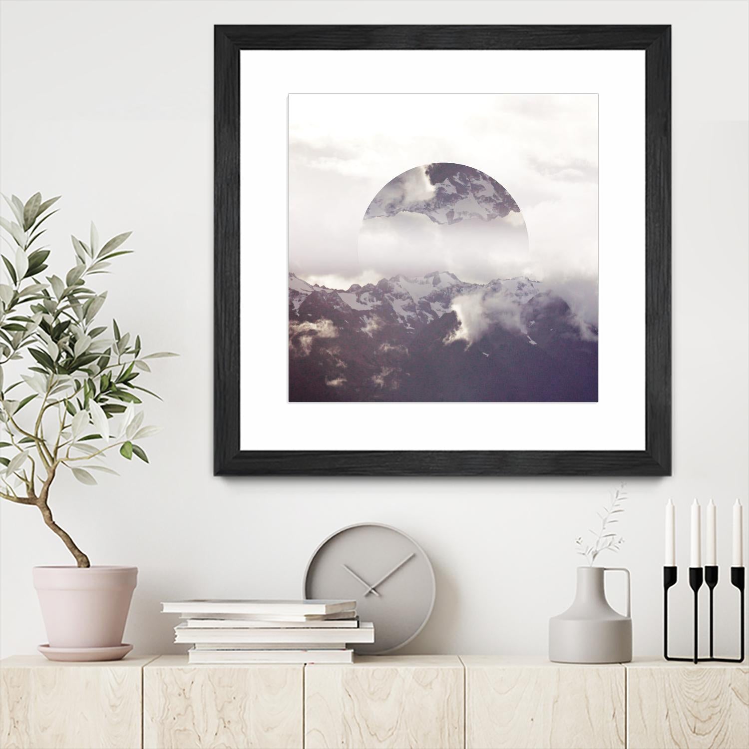 Reflected Landscape IV by Laura Marshall on GIANT ART - white photo art