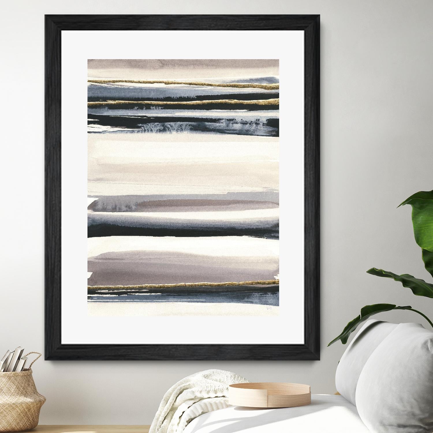 Gilded Grey III by Chris Paschke on GIANT ART - multi abstract abstract