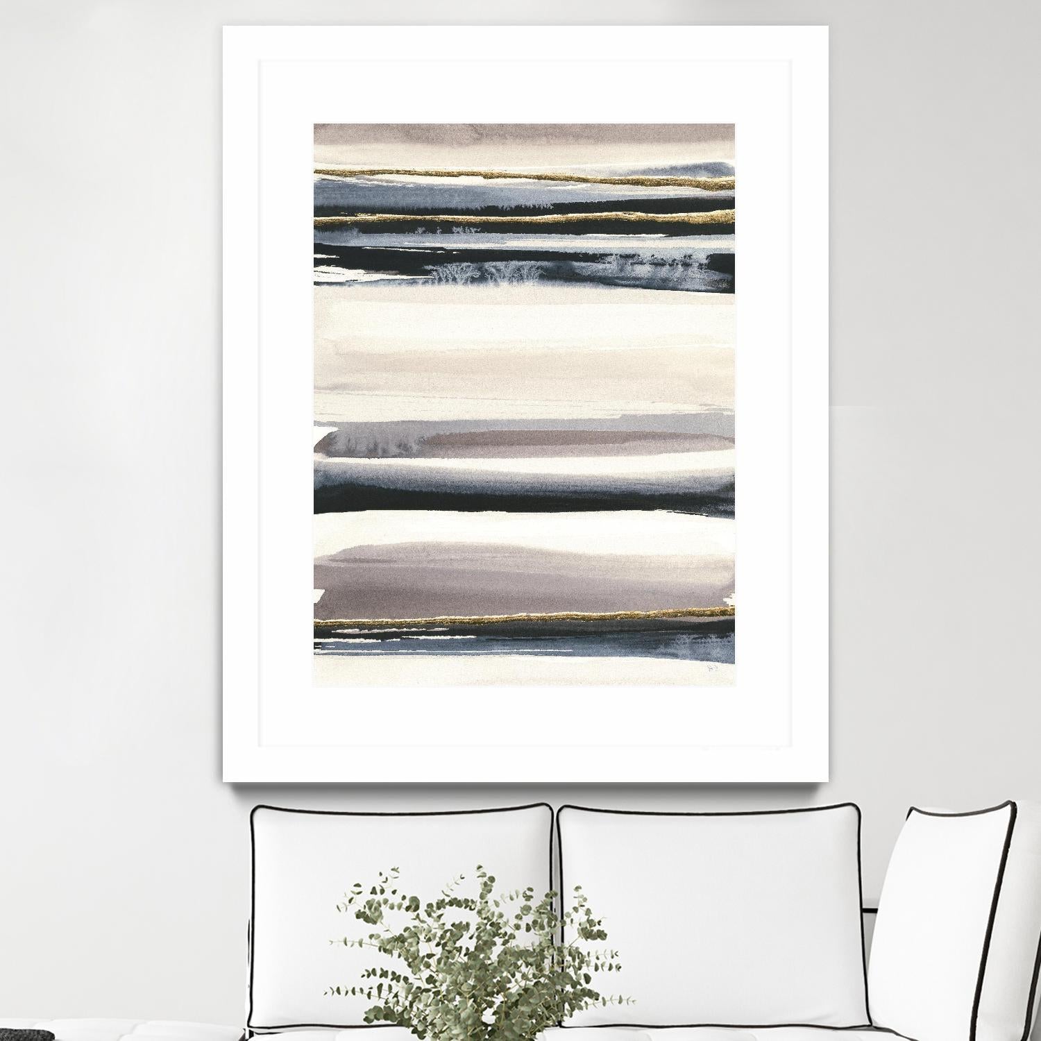 Gilded Grey III by Chris Paschke on GIANT ART - multi abstract abstract