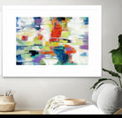 Island Town by Silvia Vassileva on GIANT ART - red abstract