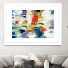 Island Town by Silvia Vassileva on GIANT ART - red abstract