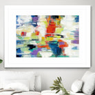 Island Town by Silvia Vassileva on GIANT ART - red abstract