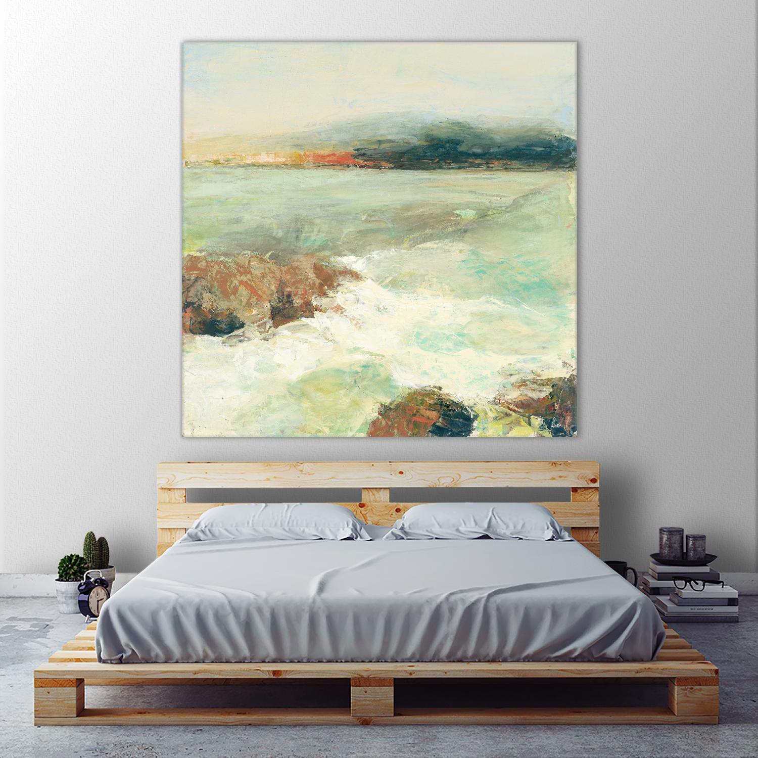 Point Lobos Crop by Julia Purinton on GIANT ART - brown abstract