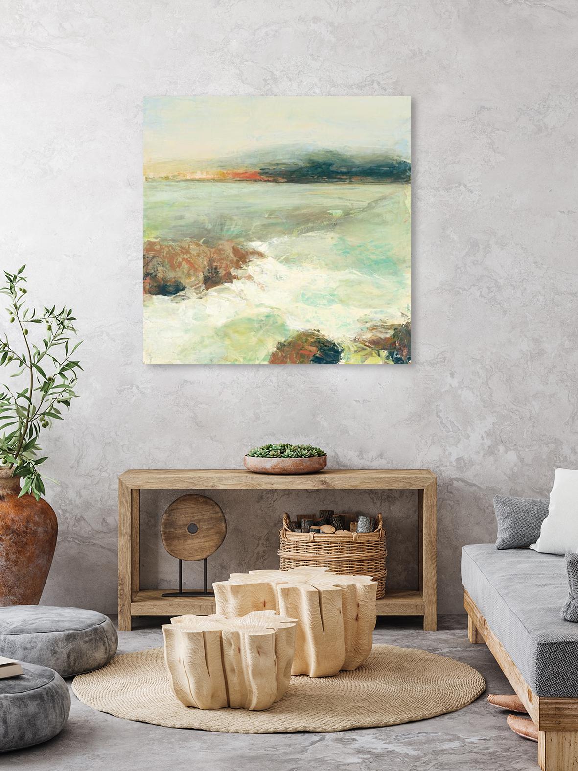 Point Lobos Crop by Julia Purinton on GIANT ART - brown abstract