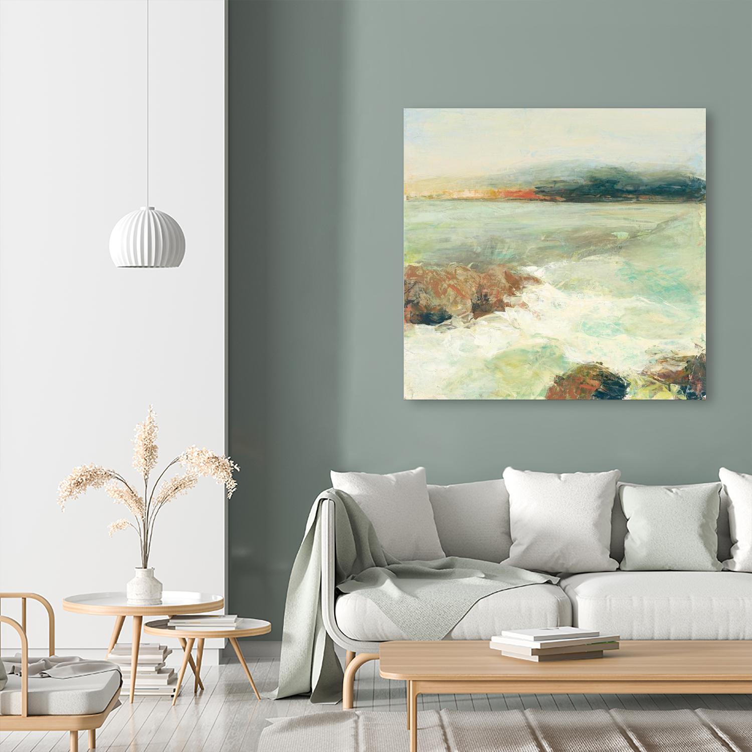 Point Lobos Crop by Julia Purinton on GIANT ART - brown abstract