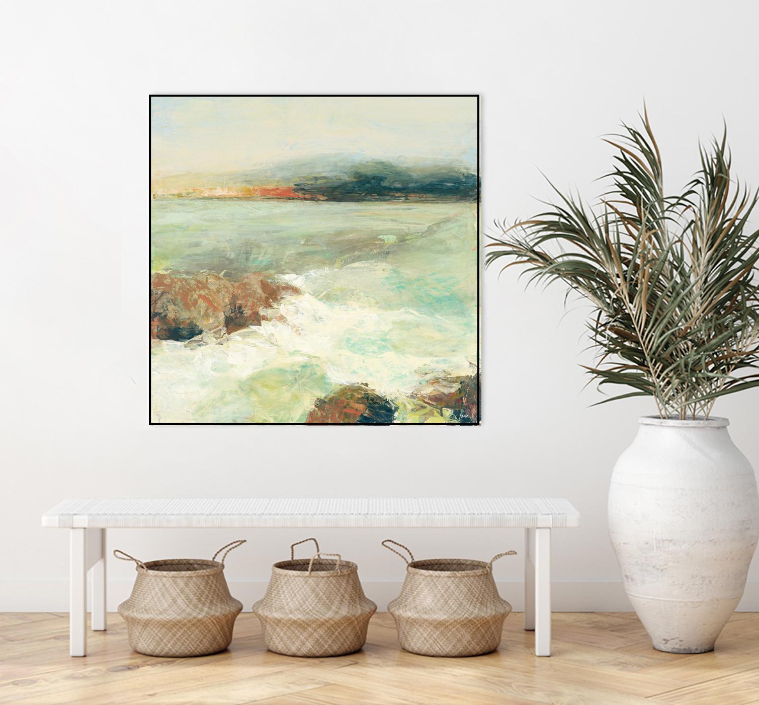 Point Lobos Crop by Julia Purinton on GIANT ART - brown abstract