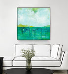 To the Shore by Melissa Averinos on GIANT ART - blue abstract