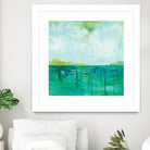 To the Shore by Melissa Averinos on GIANT ART - blue abstract