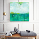 To the Shore by Melissa Averinos on GIANT ART - blue abstract