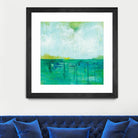 To the Shore by Melissa Averinos on GIANT ART - blue abstract