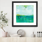 To the Shore by Melissa Averinos on GIANT ART - blue abstract