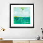 To the Shore by Melissa Averinos on GIANT ART - blue abstract